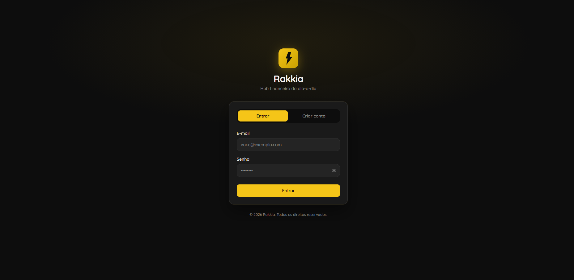 Screenshot — Rakkia