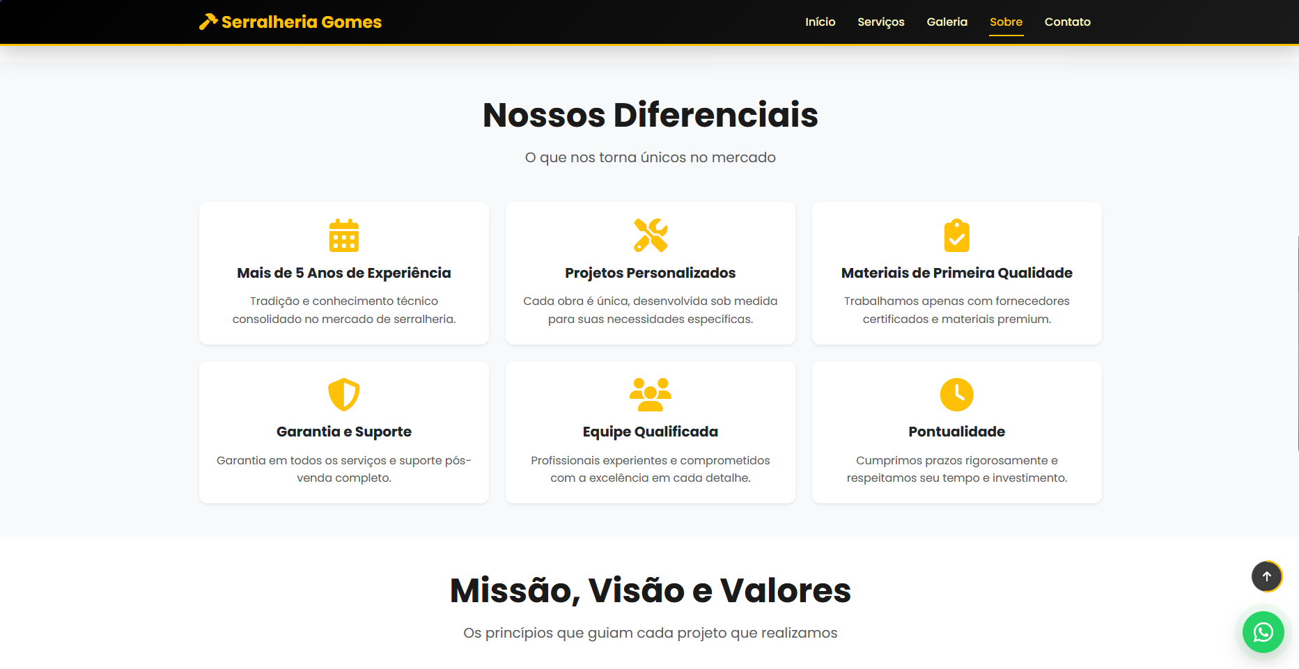 Serralheria Gomes — 10