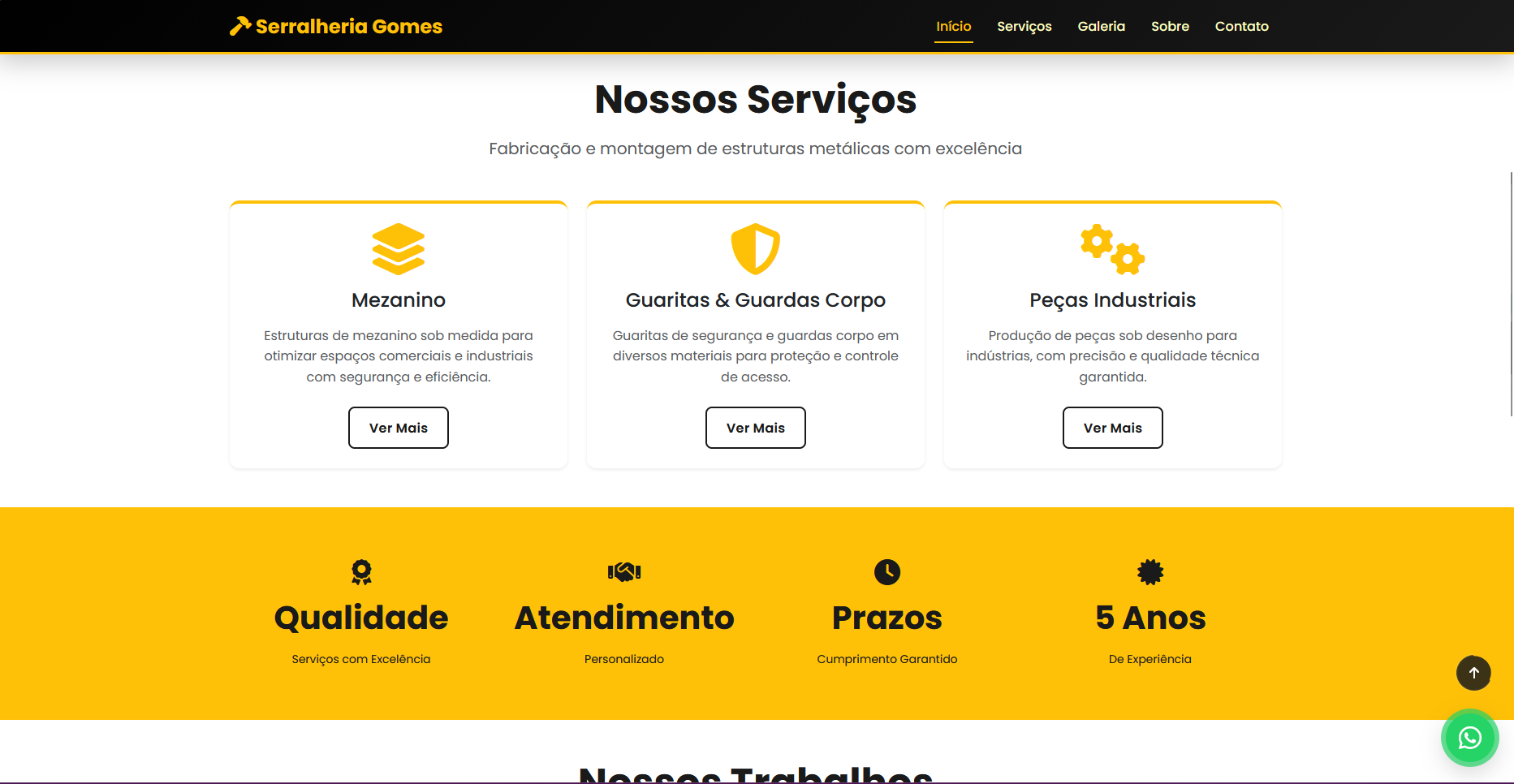 Serralheria Gomes — 2
