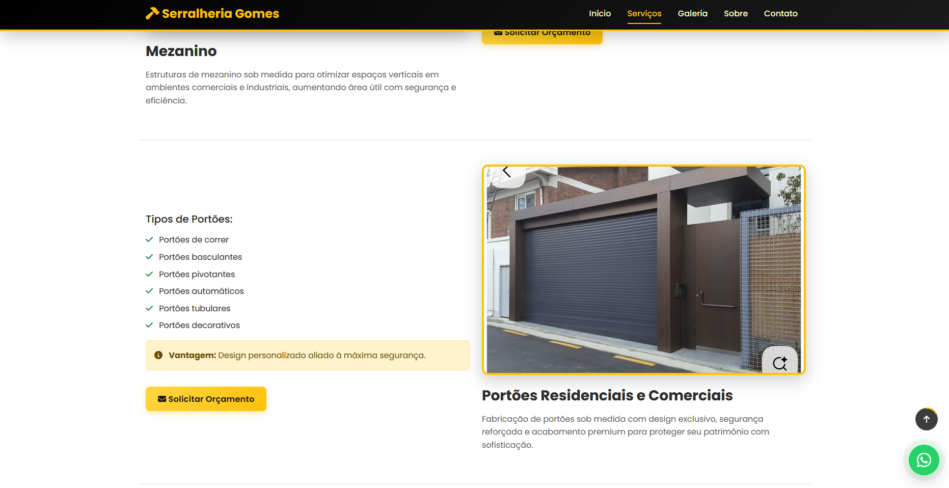 Serralheria Gomes — 5
