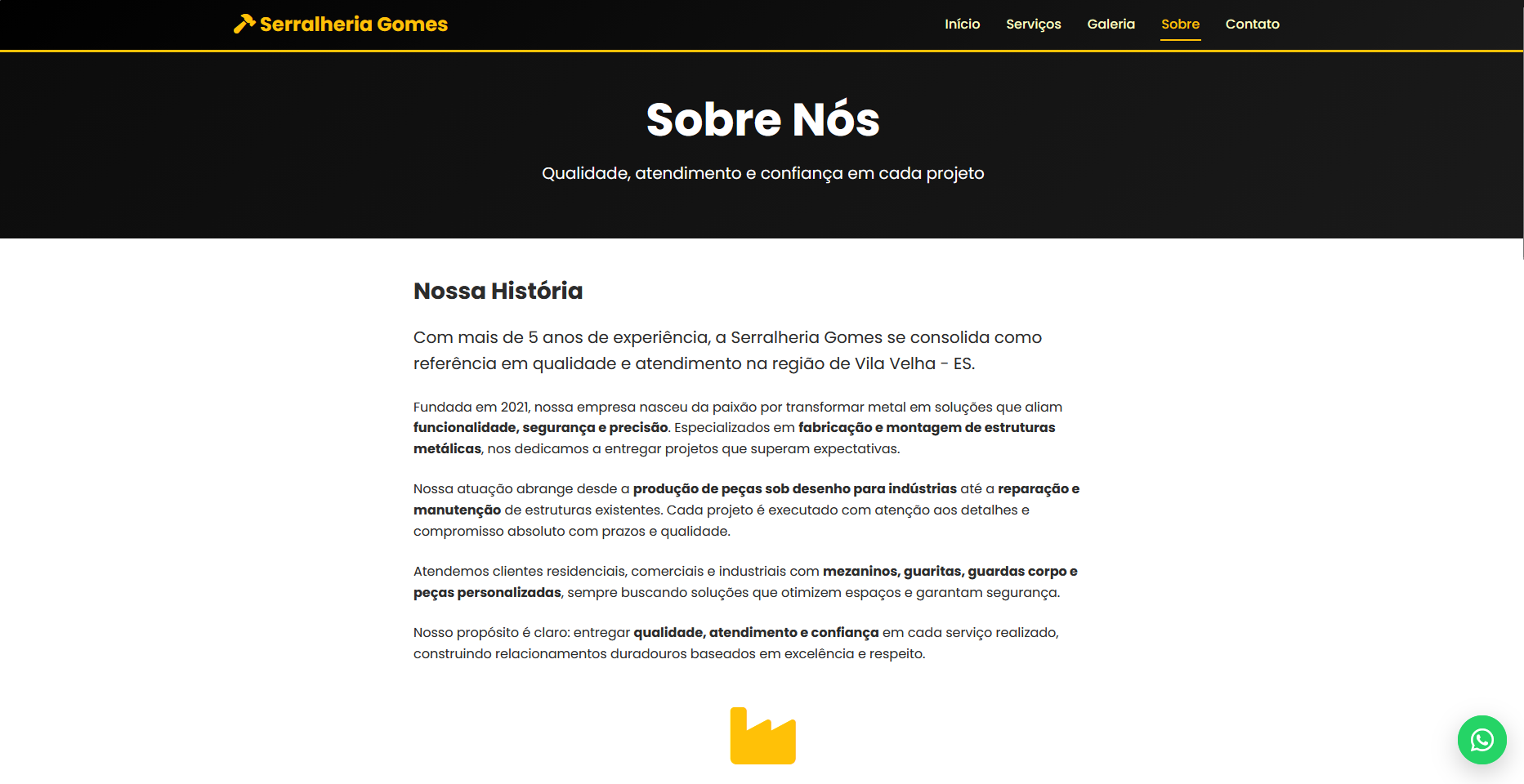 Serralheria Gomes — 9